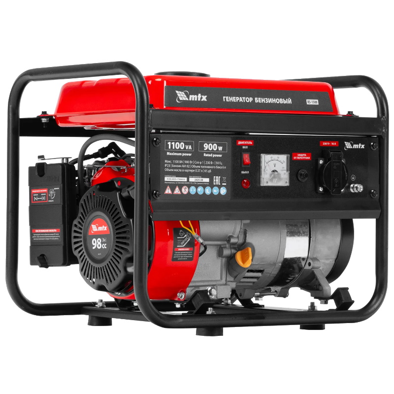 Бензиновый генератор MTX RS-1500, 946175 в Угличе