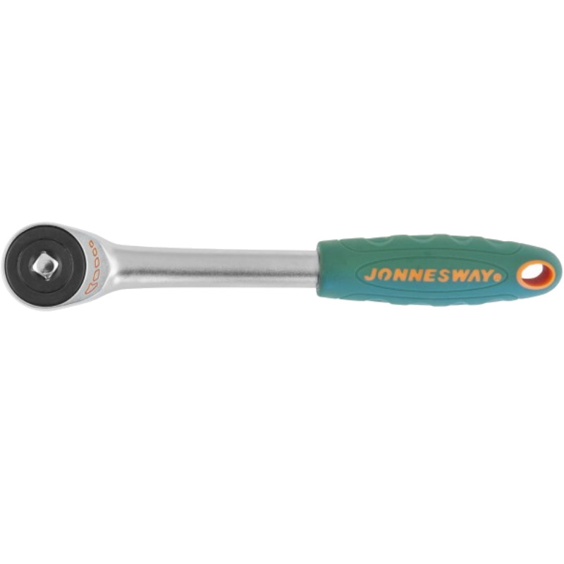 Рукоятка трещоточная ротационная со сквозным приводом Jonnesway R6603 046298, 3/8"DR, 60 зубцов, 240 мм в Александрове