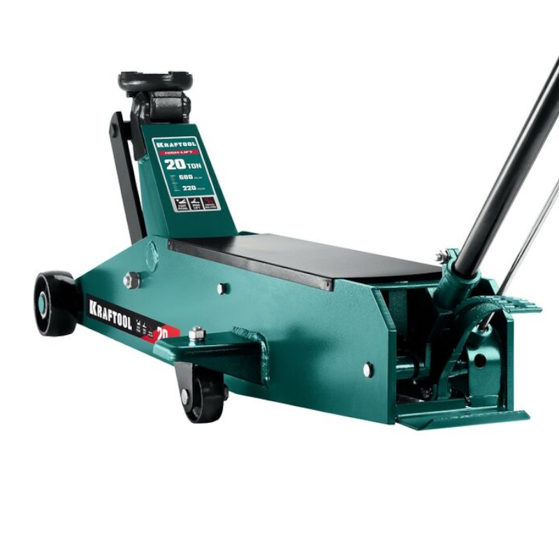 Подкатной домкрат Kraftool HIGH-LIFT 43455-20, 20 т, 220 - 680 мм, для тяжелой техники в Ярославле