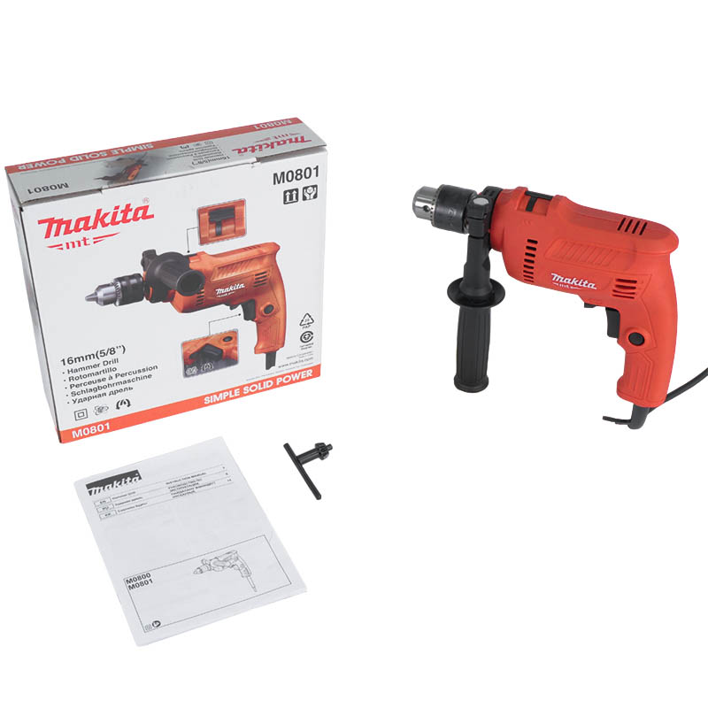 Дрель ударная Makita M0801 500Вт, ЗВП-13мм, 2900 об\м,1.7 кг в Иваново
