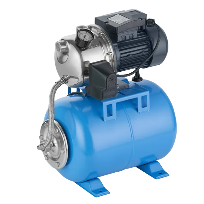 Станция авто водоснабжения Unipump AUTO JS 80, 900 Вт max (600 Вт), Hmax-38м, Qmax-45 л/мин, корпус-нерж.сталь, 24429 в Туле