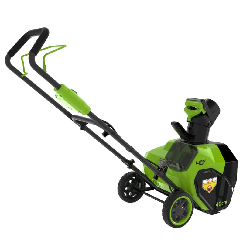 Снегоуборщик аккумуляторный Greenworks G40ST40 2603607UG, 40В, 40 см, с 1хАКБ, 5 Ач и ЗУ в Ярославле