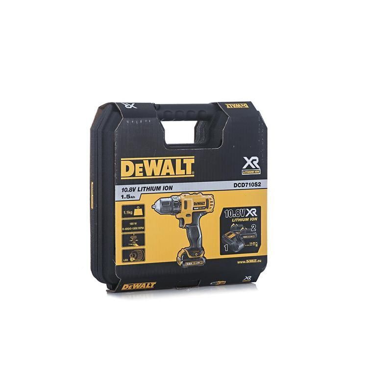 Аккумуляторная дрель-шуруповерт DeWalt DCD710 S2