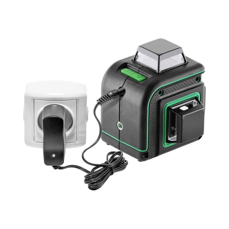 Комплект Ada: лазерный уровень CUBE 3-360 GREEN Professional Edition, штатив-штанга элевационный SILVER PLUS, дальномер лазерный Cosmo 50  А00677 в Вологде