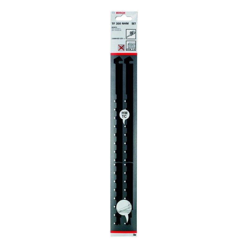 Пильное полотно Bosch TF 350 NHM, HCS 2.608.632.123 (2 шт.) в Муроме
