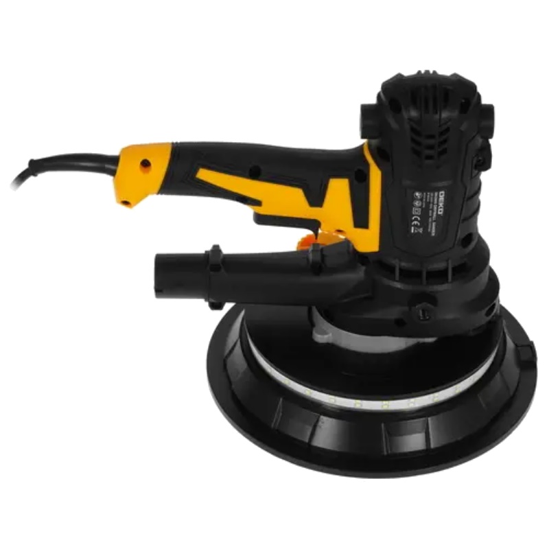 Шлифмашина эксцентриковая Deko DKG900 063-2207 (180 мм, 900 Вт, для стен и потолков, с LED подсветкой) в Муроме
