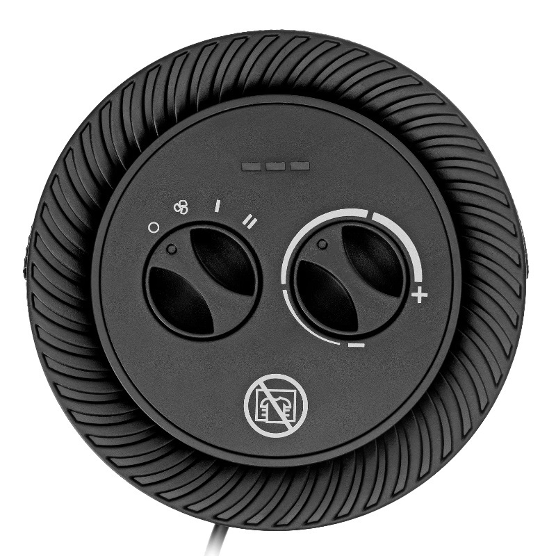 Электрический тепловентилятор для дома Denzel DTFC-1200S 96411 (керамический, с положением переключателя холод/тепло) в Костроме