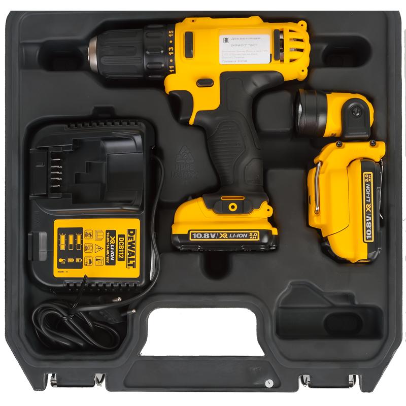 Аккумуляторная дрель-шуруповерт DeWalt DCD710DV в Рыбинске