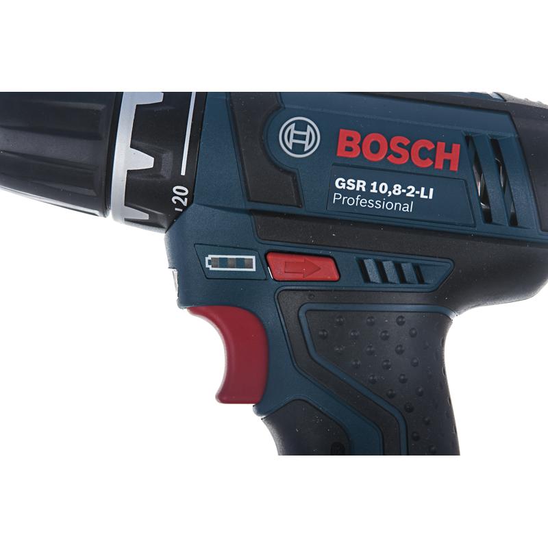 Аккумуляторная дрель-шуруповерт Bosch GSR 10.8-2-Li 0.601.868.107 в Кинешме