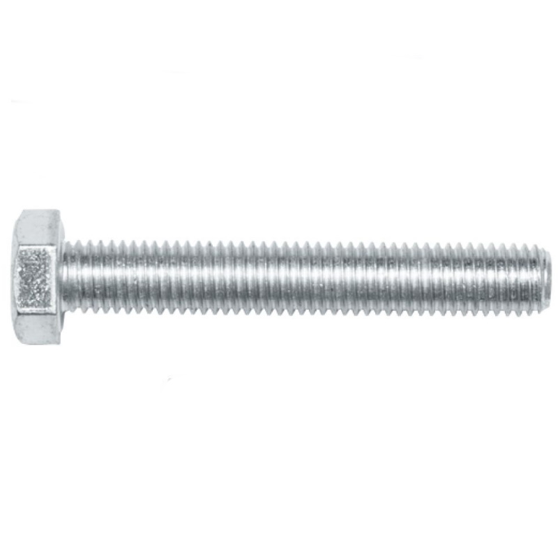 Болт Starfix SM-74622-5, М10х55 мм, шестигранный, цинк, класс прочности 8.8, DIN 933, 5 кг