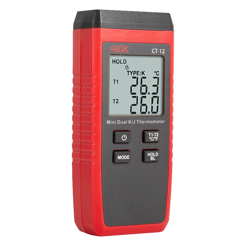 Термометр Rgk CT-12, 779876, с зондом температуры воздуха TR-10A с поверкой