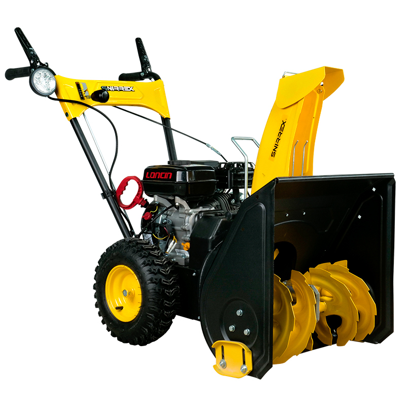 Снегоуборщик бензиновый Snirrex SLC 6553FM, LONCIN 6,5л.с., захват 530х510, 4/2, фара  в Переславле
