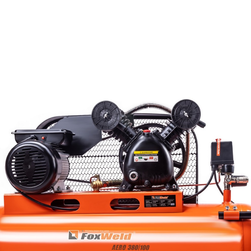 Компрессор масляный ременной FoxWeld AERO 380/100 5962 в Туле