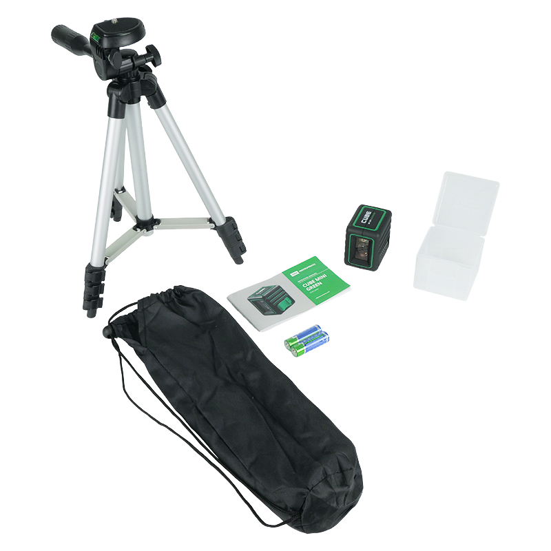 Лазерный уровень Ada Cube MINI Green Professional Edition А00529 (дальность без приемника 20 м, штатив) в Череповце