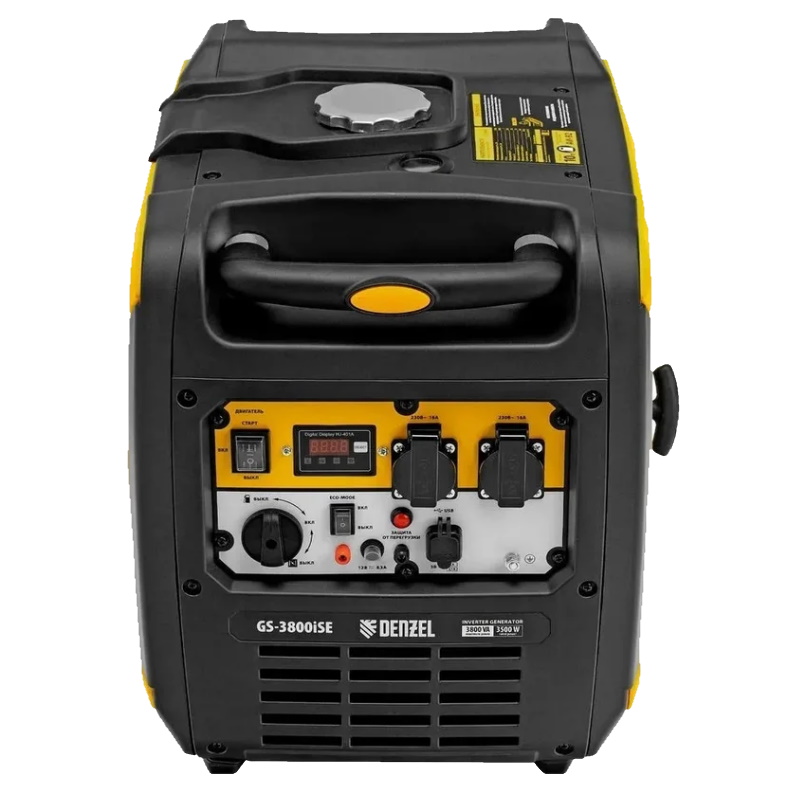 Инверторный генератор Denzel GS-3800iSE, 94711