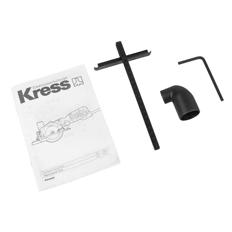 Дисковая пила Kress KU436P 710Вт, 120мм, кейс