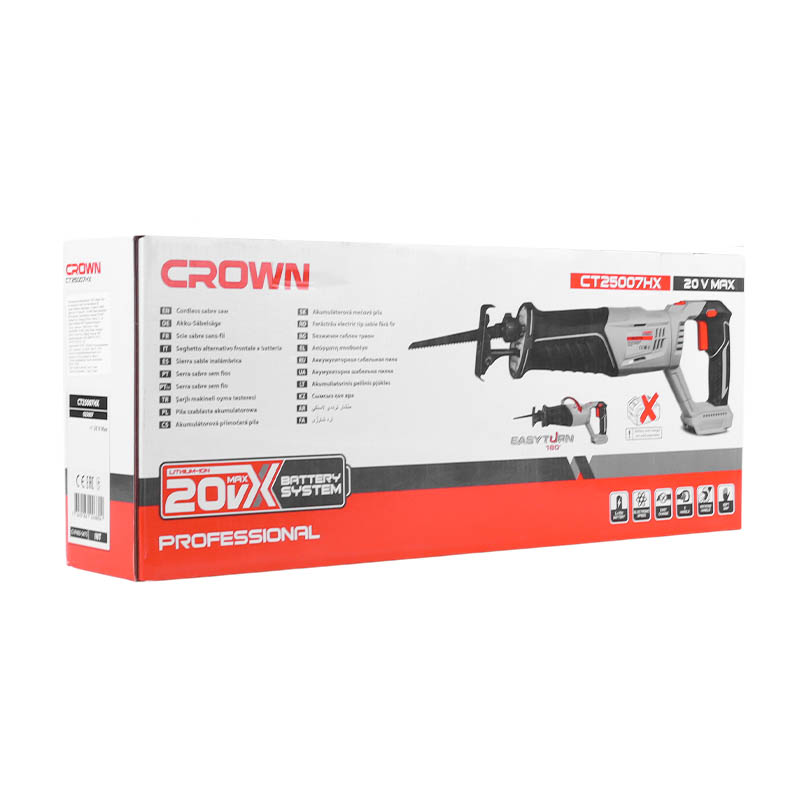 Аккумуляторная сабельная пила Crown CT25007HX в Коврове
