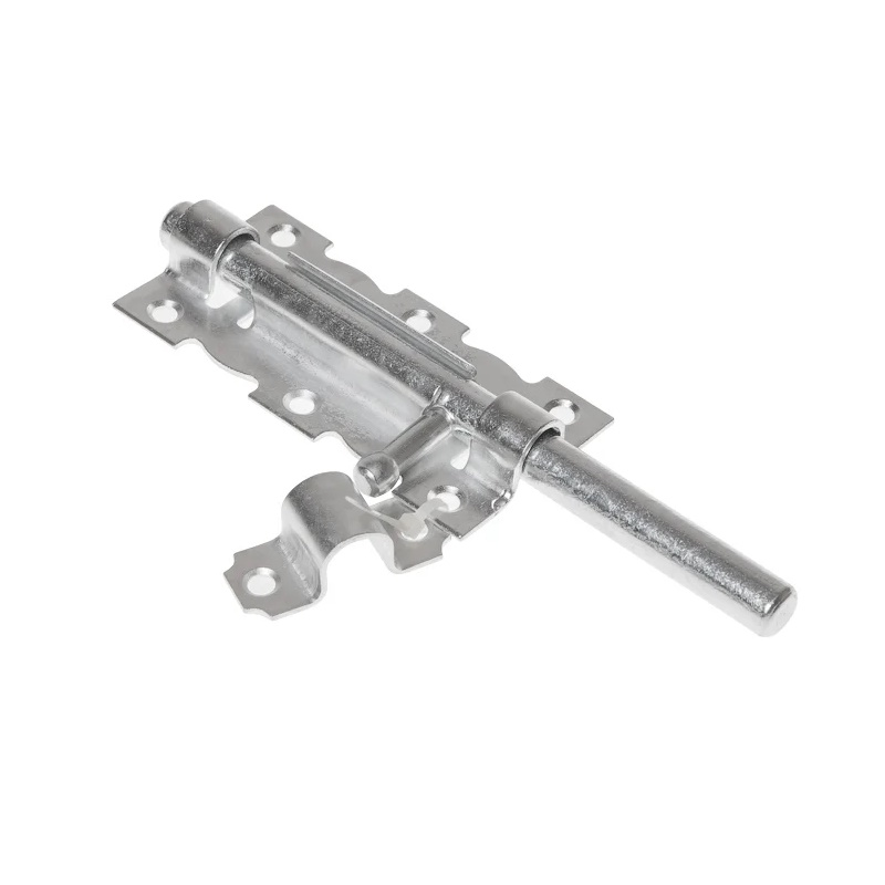 Задвижка дверная Starfix SMP-75996-1, 110 мм, белый цинк  в Угличе