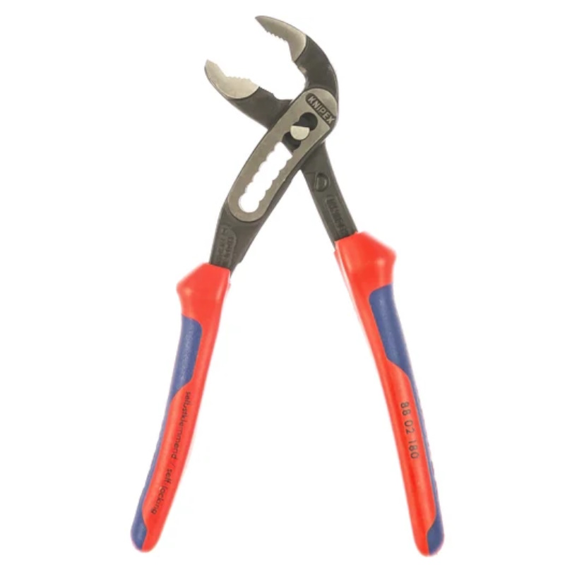 Клещи переставные Knipex ALLIGATOR KN-8802180, зев 42 мм, длина 180 мм, фосфатированные, 2-комп ручки