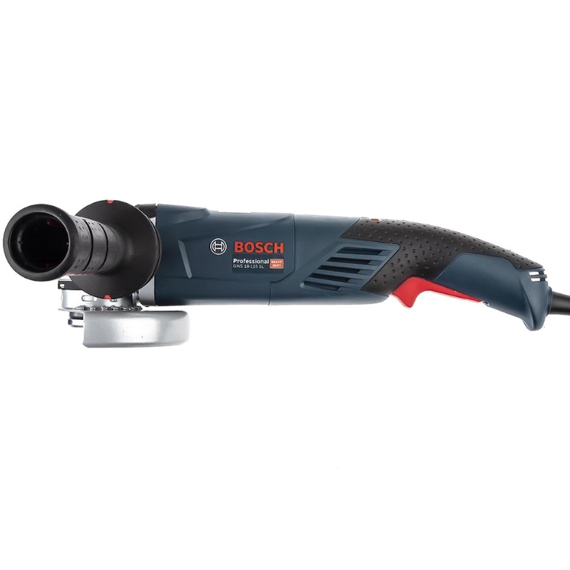 Угловая шлифмашина (болгарка) Bosch GWS 18-125 SL 0.601.7A3.200, 125 мм, 1800 Вт, плавный пуск, регулировка оборотов в Муроме