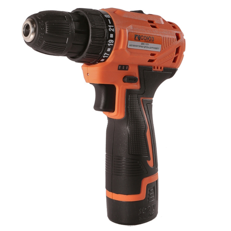 Аккумуляторный шуруповерт Союз ДШС-12П1 