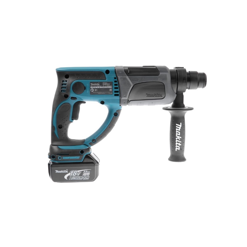 Аккумуляторный перфоратор Makita DHR 202 RFE в кейсе, с защитной муфтой в Александрове