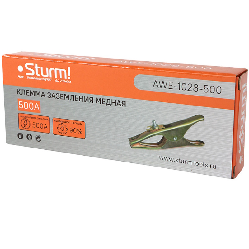 Клемма заземления Sturm AWE-1028-500 500A