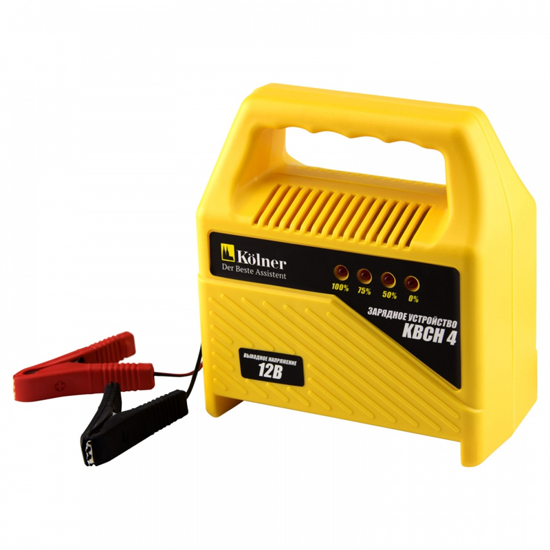 Устройство зарядное Kolner KBCH 4 4650067300627 для аккумуляторных батарей 4А 12В 1047₽