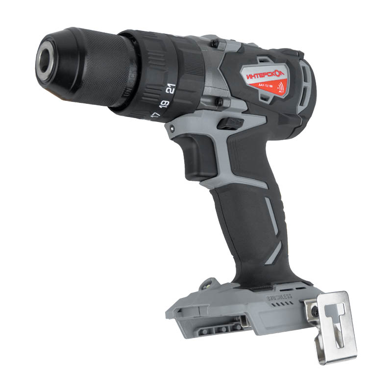 Аккумуляторная ударная дрель-шуруповерт Интерскол ДАУ-13/18В 574.0.0.70 (напряжение 18v, вес 1.7 кг)