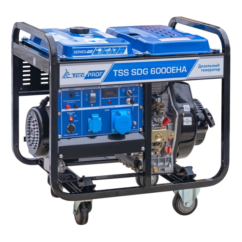Дизельный генератор TSS SDG 6000EHA, 77014 в Ярославле