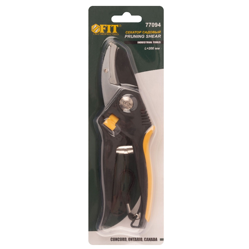 Секатор Fit "Люкс" 77094, режущие кромки встык с наковальней в Александрове