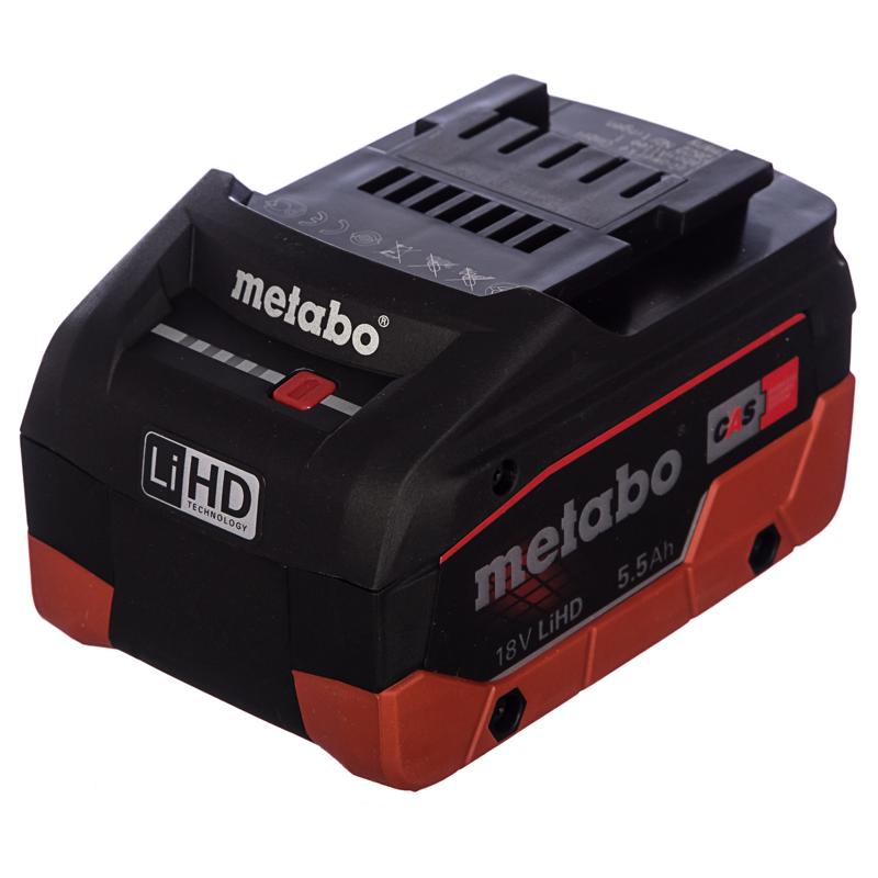 Аккумулятор Metabo LiHD 18В, 5,5А*ч 625368000 в Кинешме