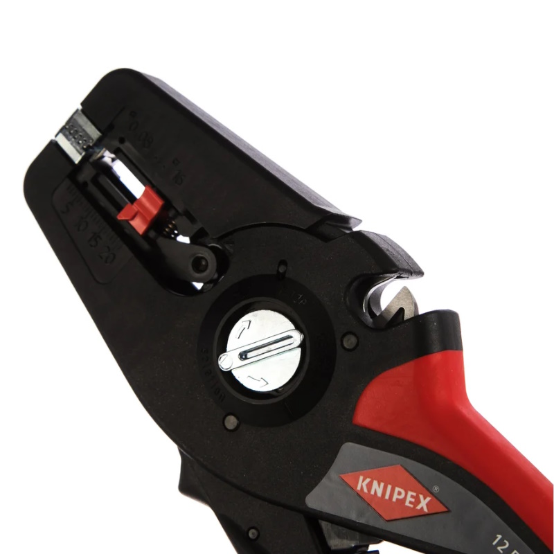 Стриппер автоматический Knipex PreciStrip 16 KN-1252195SB, 0.08-16 мм² AWG 28-6, 195 мм  в Череповце
