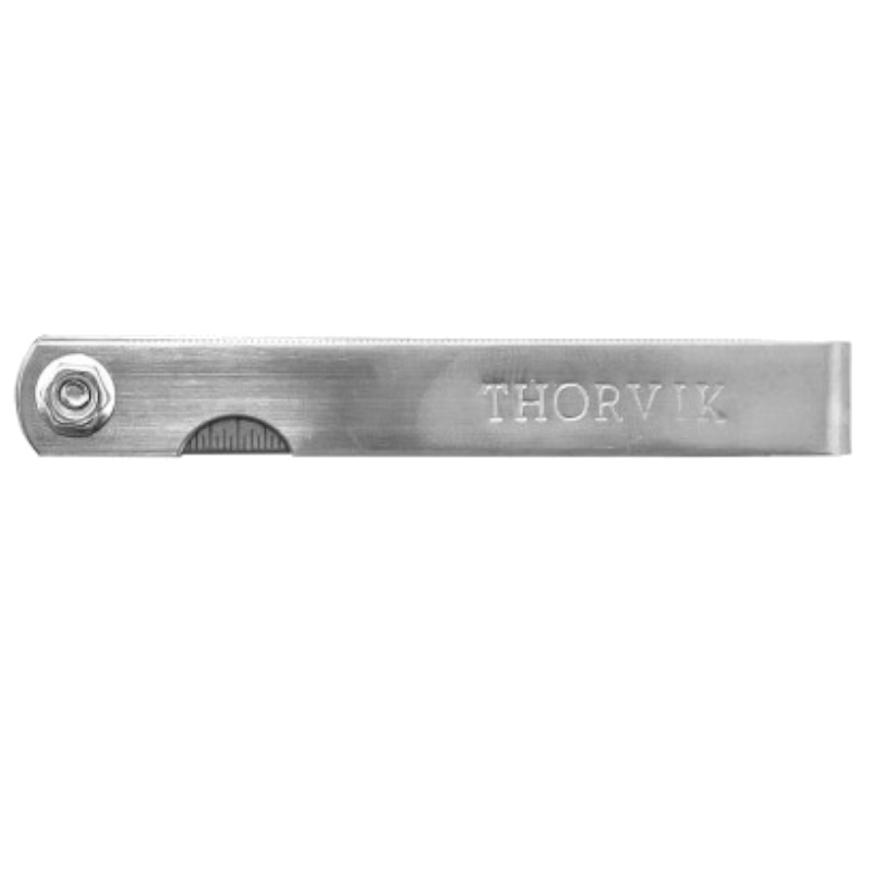 Комплект щупов Thorvik TG15 053378, 15 пластин, 0.05-0.6 мм в Ярославле