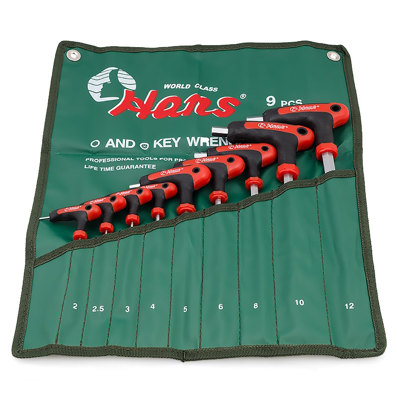 Набор L-шестигранников Hans 16775-9M 2-12мм 9 шт 7103₽