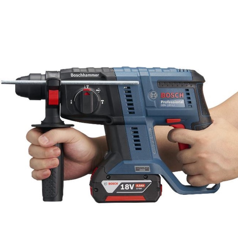 Аккумуляторный перфоратор Bosch GBH 180-LI 0.611.911.121 в кейсе в Рыбинске