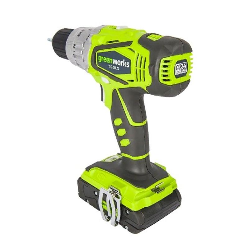 Аккумуляторная ударная дрель-шуруповерт Greenworks 3802407 в Иваново