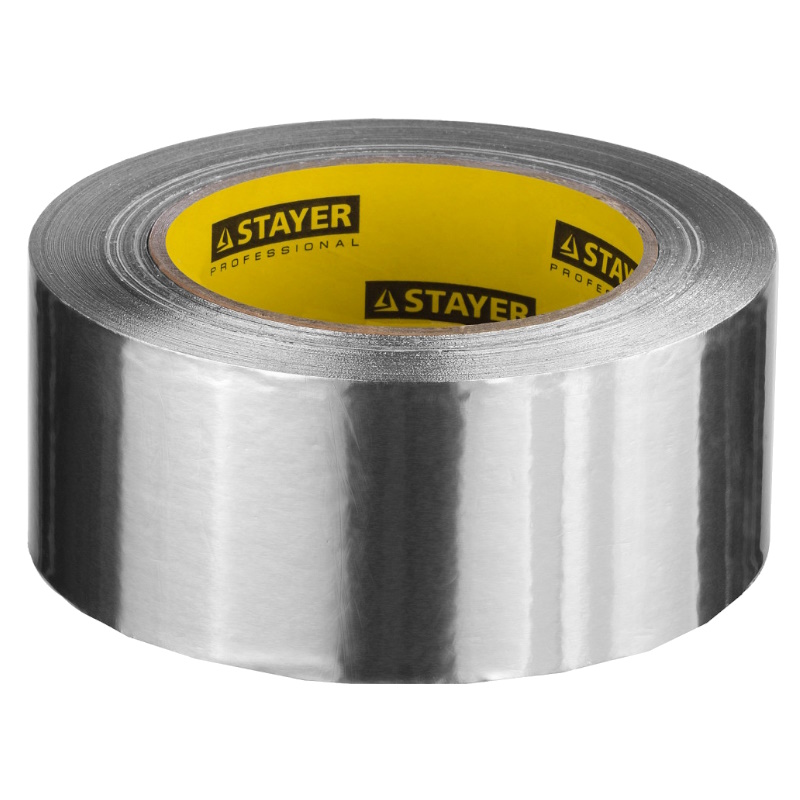 Алюминиевая лента Stayer Professional 12268-75-50, до 120°С, 50мкм, 75мм х 50м