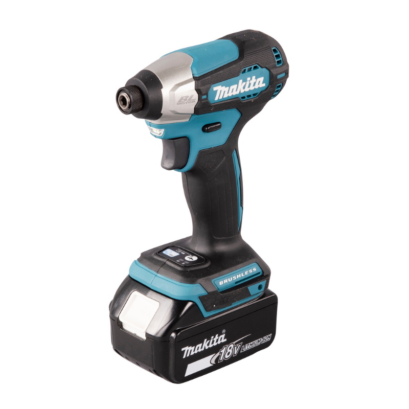 Винтоверт ударный Makita DTD157RTJ, LXT BL 18В, 1/4", 140Нм, 2 Скорости, A- режим, XPT, 2x5Ач, з/у, Makpac в Рыбинске