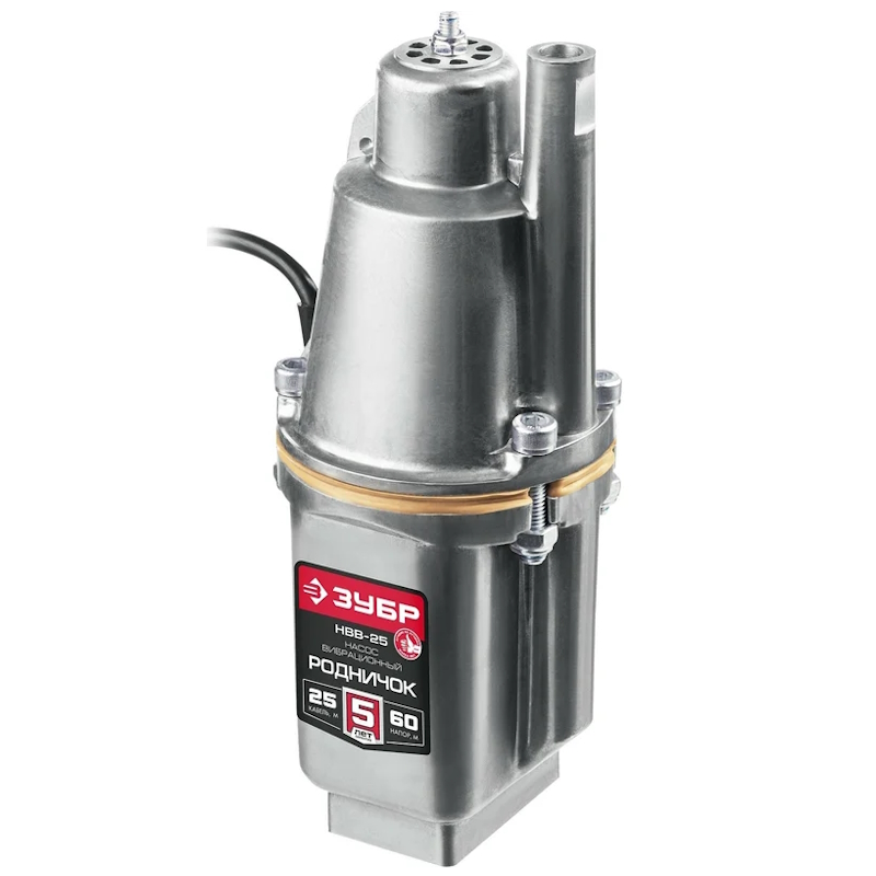 Вибрационный насос Зубр Родничок-В НВВ-25 с верхним забором 25 м 5300₽