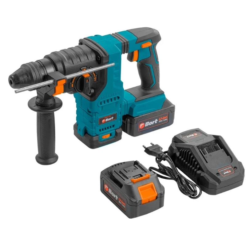 Аккумуляторный перфоратор Bort BHD-21Li-BL 93413410 в кейсе, с виброзащитой в Александрове