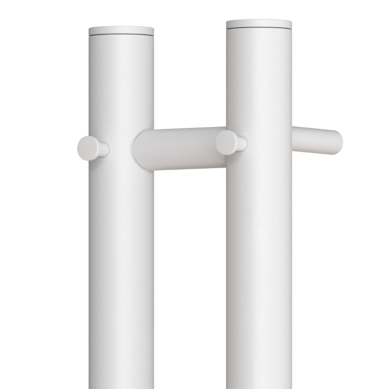 Полотенцесушитель электрический Point PN12812W П3, Деметра, 80x1200, диммер справа, белый в Ярославле