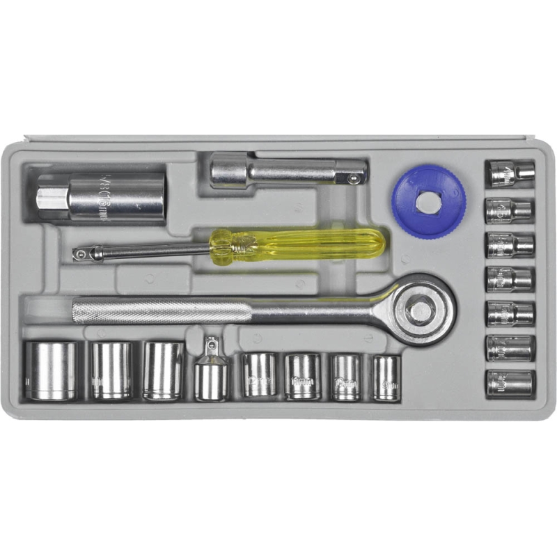 Набор Dexx 27602-H20 универсальный, 1/4"+3/8", 20 предметов в Иваново