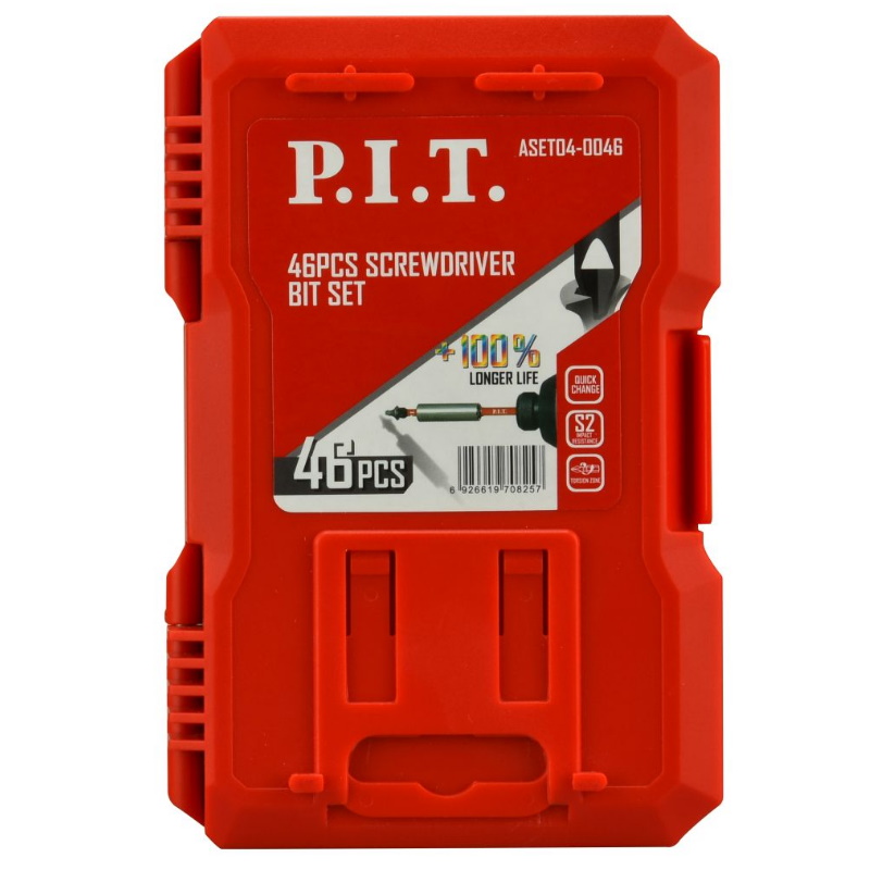 Набор бит P.I.T. ASET04-0046, 46 шт.