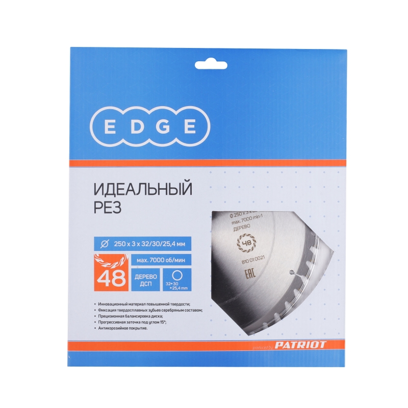 Диск пильный по дереву Patriot EDGE 810010021 (250х48х32/30/25,4) в Кинешме