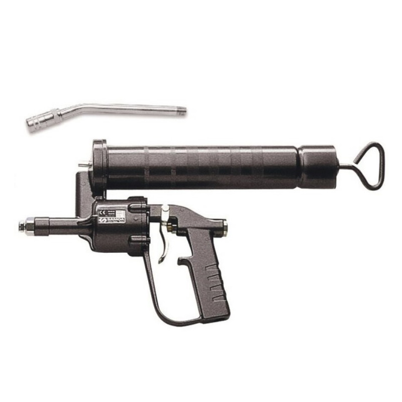 Пневматический насос для консистентной смазки Samoa 168601 объемом 500 см3 жесткий носик 17102₽