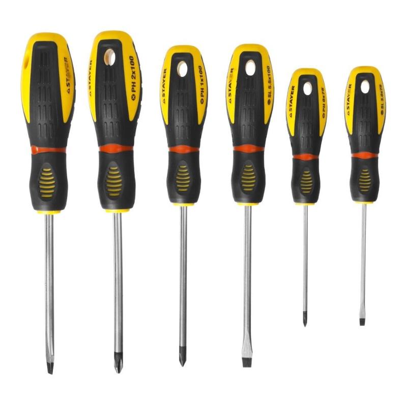 Набор отверток Stayer Professional PROTech 25133-H6_z02, 6 шт в Костроме