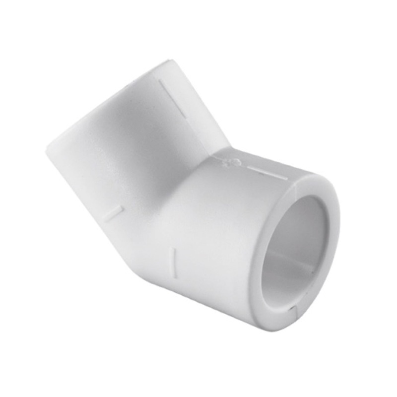 Угольник п/п Tebo 030033202, 45 градусов, 20 мм