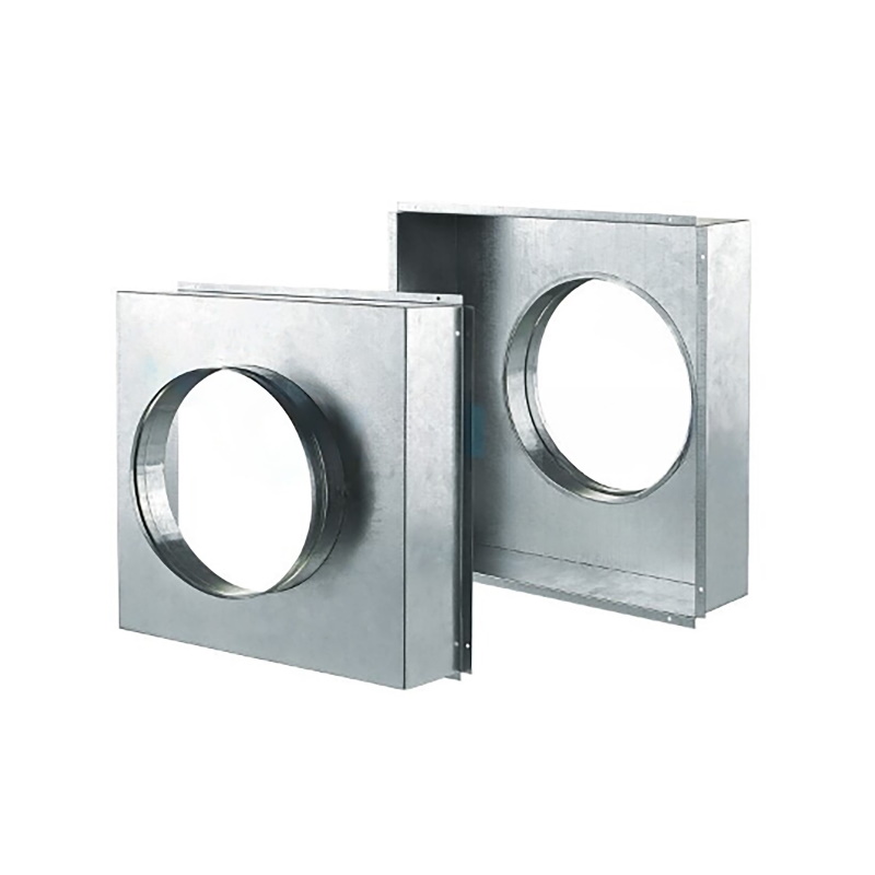 Адаптер переход с 150х150 на D-160 мм Shuft НС-0006981, комплект 2шт