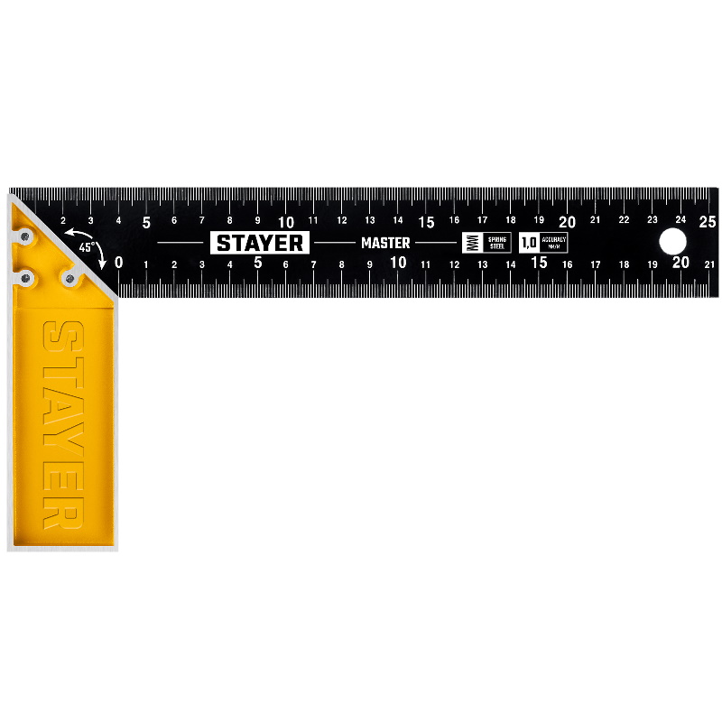 Угольник столярный Stayer 3430-25, 250 мм